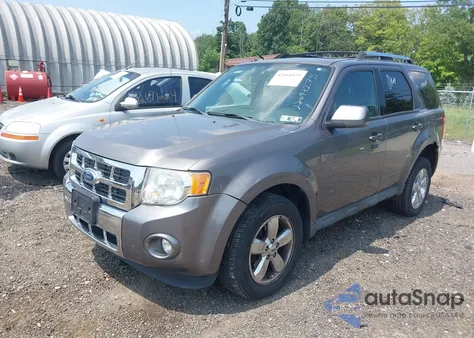 2012 Ford Escape Limited из США, поврежденный, VIN 1FMCU9EG5CKA70397
